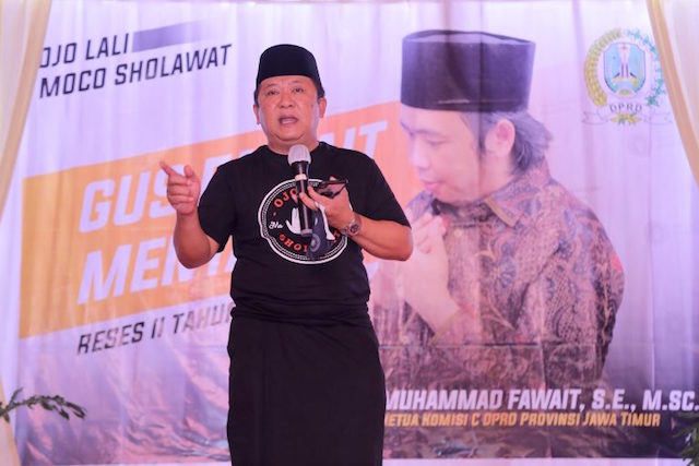 Gus Fawait: Laskar Sholawat Nusantara Wajib Menangkan Haji Hendy-Gus Firjaun